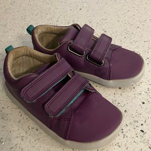 Ten little everyday original purple shoes